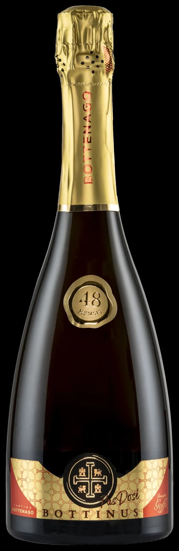 Bottiglia di Pas Dosé Rosé